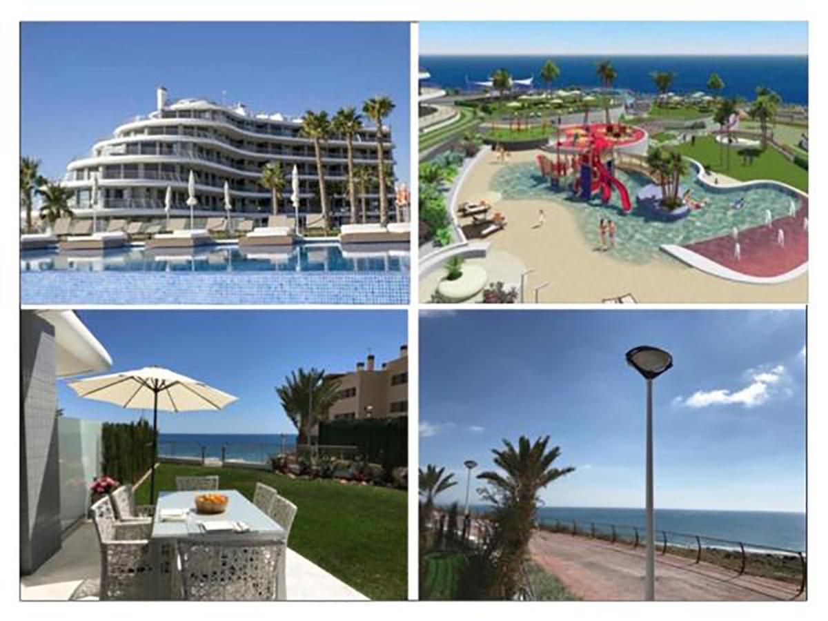 Infinity Luxury Sea View Apartment With Private Garden Arenales del Sol Exterior photo